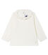 Baby Girls' Long-Sleeved Plain Blouse