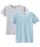 Set of 2 boys' short-sleeved t-shirts LOT white