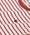 Boys' Short-Sleeved Cotton T-Shirt MONTELIMAR beige/OMBRIE