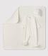 Newborn boy's rib knit gift set
