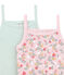 Little girl's strap vest duo variante 1