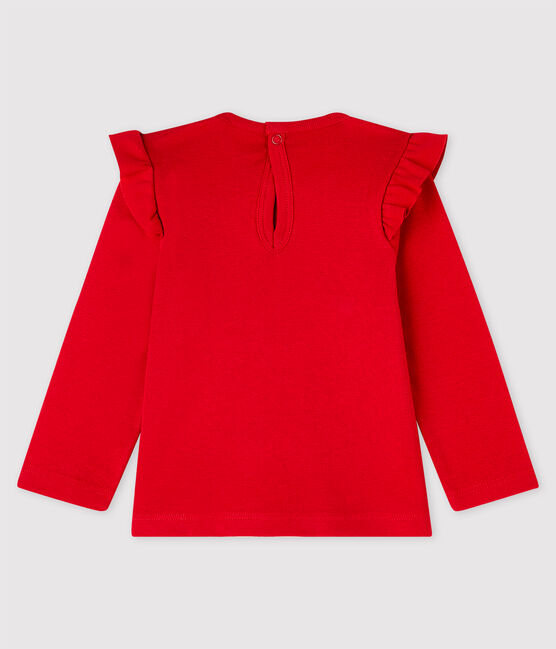 Baby girl's long-sleeved blouse TERKUIT red
