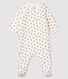 Babies' Fox Print Fleece Sleepsuit