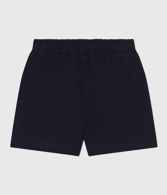 Girl's Cotton Shorts SMOKING blue