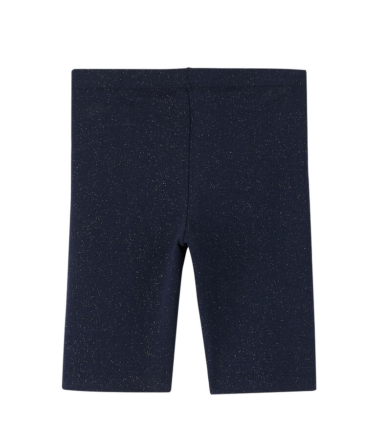 Girls' Cycling Shorts blue/yellow