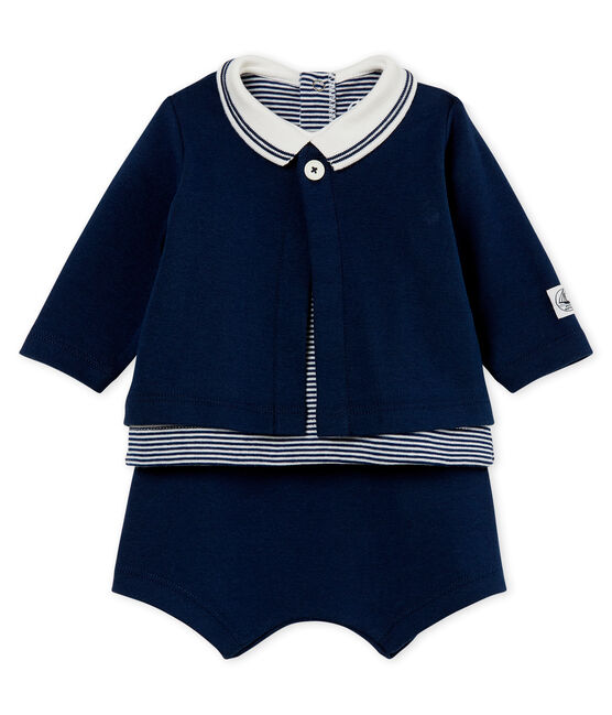 Baby boys' shorts and tee - 3-piece set variante 1