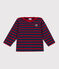 Babies' Thick Cotton Jersey Breton Top LITTORAL /STOP
