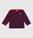 Babies' Thick Cotton Jersey Breton Top