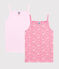 Girls' Cherry Blossom Strappy Tops - 2-Pack variante 1
