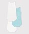 Lot de 3 bodies d&eacute;bardeurs b&eacute;b&eacute; multicolor