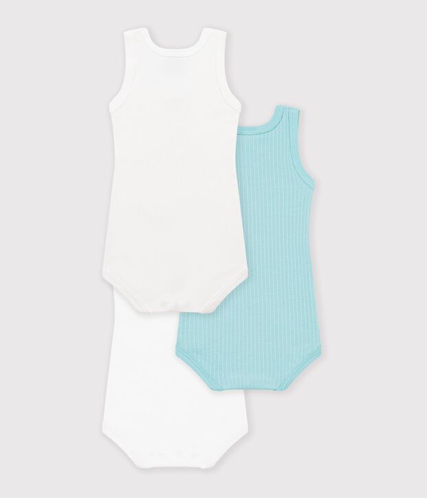 Lot de 3 bodies d&eacute;bardeurs b&eacute;b&eacute; multicolor