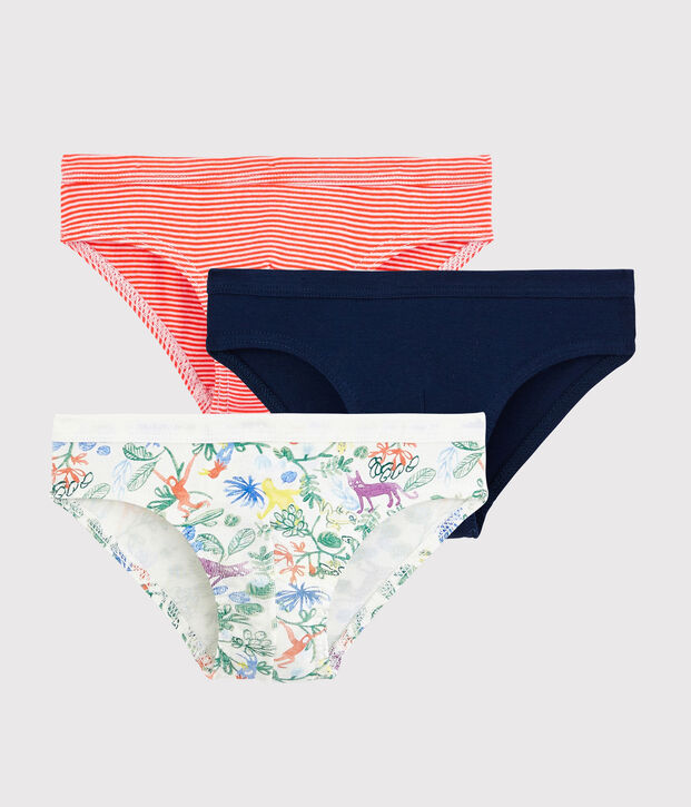 Boys' Jungle Print Briefs - 3-Pack multicolor