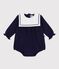 Babies' sailor-style cotton playsuit SOIR