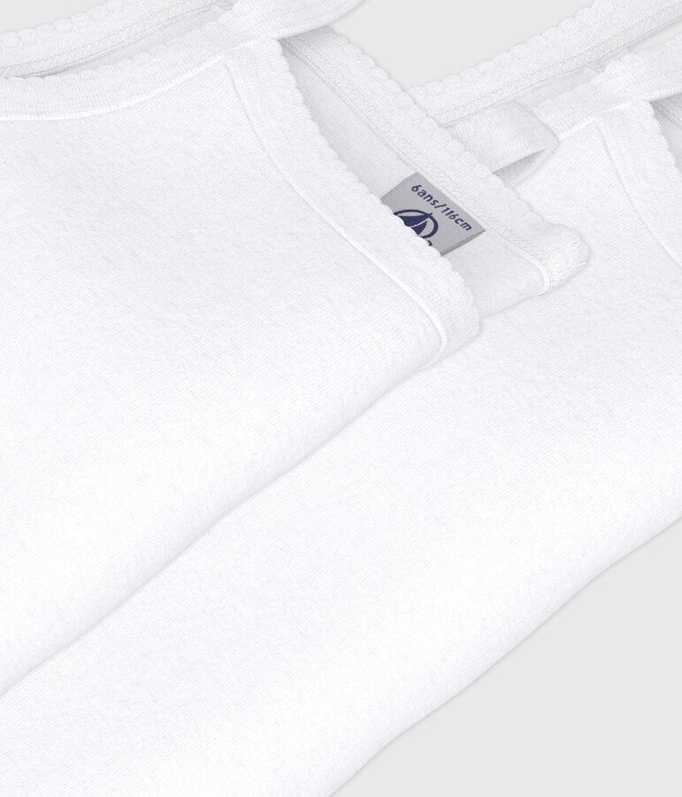 Girls' White Strappy Tops - 2-Pack variante 1