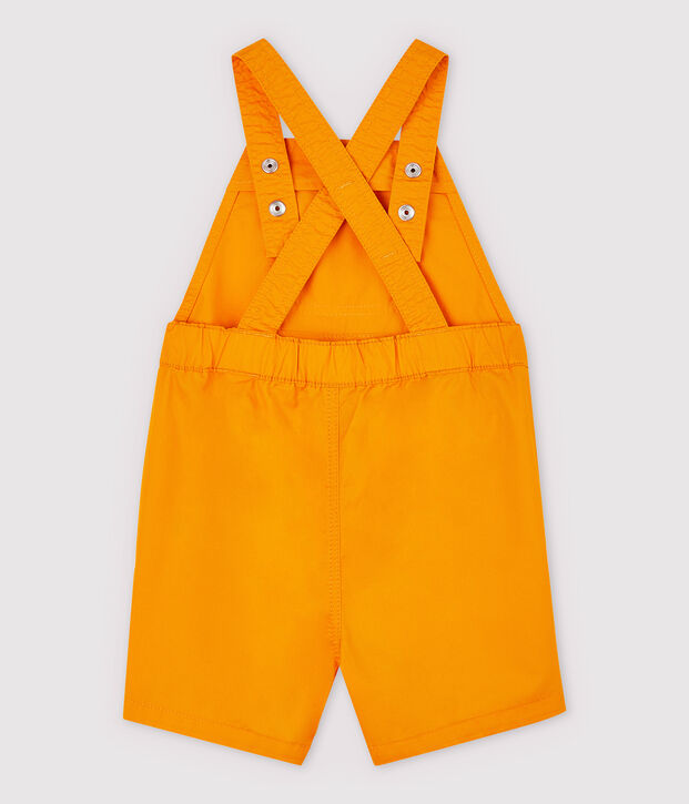 Baby Boys' Fancy Serge Dungaree Shorts yellow