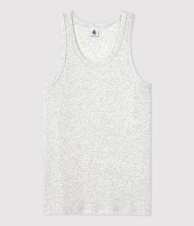 Women's Iconic Cotton Vest BELUGA CHINE