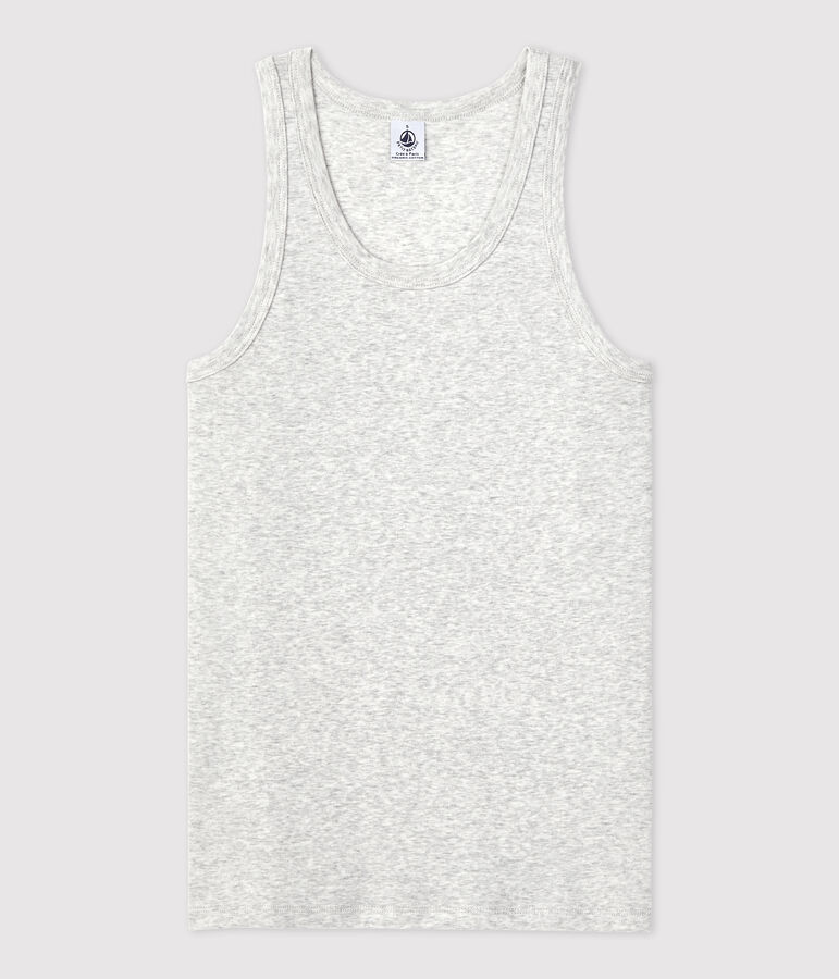 Women's Iconic Cotton Vest BELUGA CHINE grey