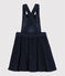Girls' Dungaree Dress SMOKING blue