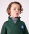 Children's plain shawl collared cotton sweatshirt WILLOW