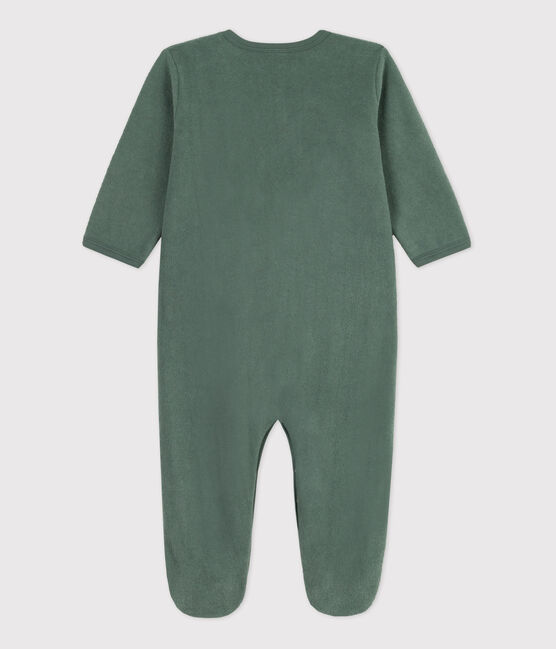 Babies' Terry Sleepsuit VALLEE green