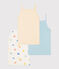 Children's printed cotton tank tops - 3-pack variante 1