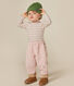 Babies' long-sleeved rollneck cotton bodysuit