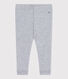 Babies' plain cotton leggings