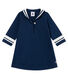 Baby girls' breton collared dress