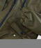 Women's/Men's recycled padded rain jacket LITOP brown