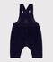 Babies' long-leg dungarees in plain corduroy SOIR