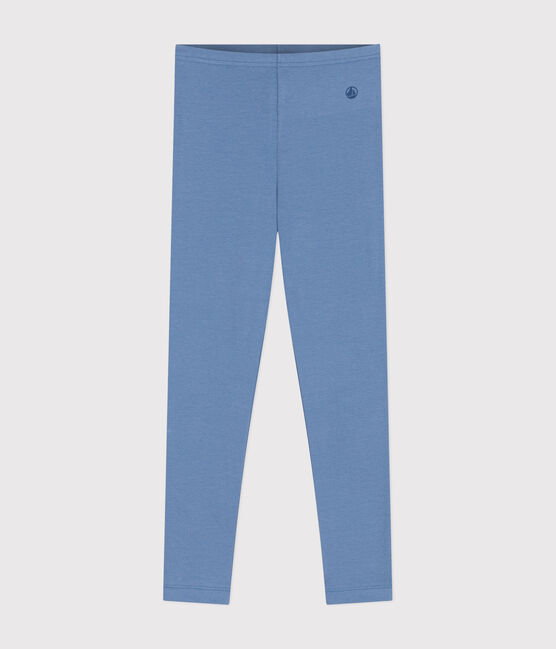 Girls' leggings BEACH blue
