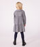 Children's long-sleeved checked flannel dress SOIR blue/MILK