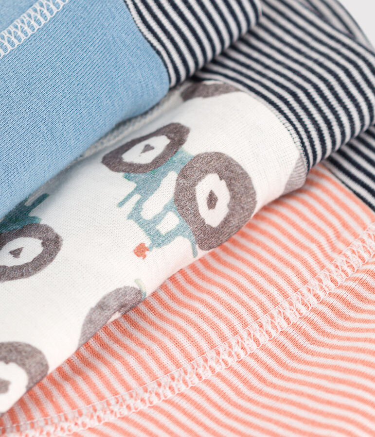 Boys' Tractor Cotton Boxer Shorts - 3-Pack multicolor