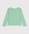 Women's Buttoned Cotton Breton Top AVALANCHE /PRADO