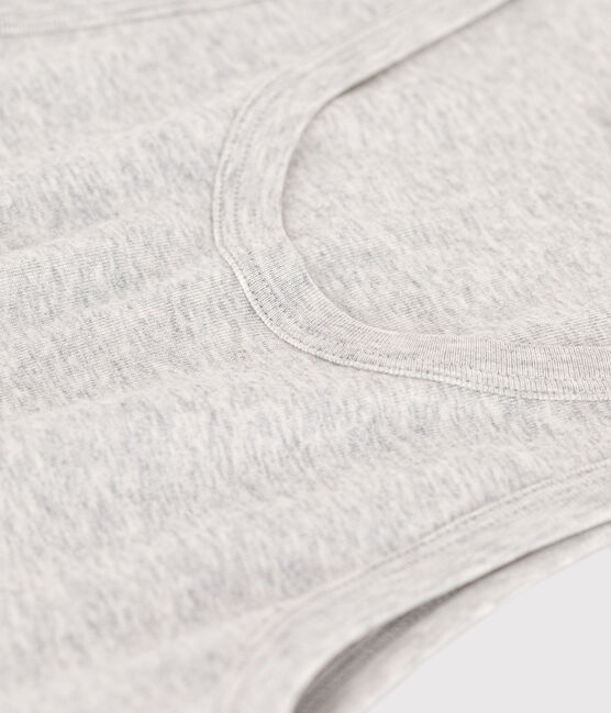 Women's Iconic Organic Cotton Vest Top BELUGA CHINE grey