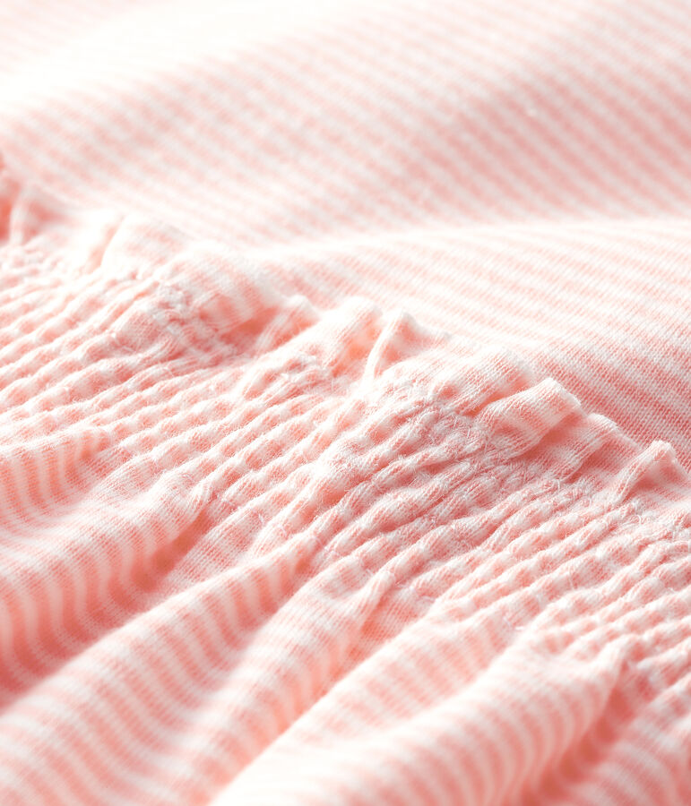 Baby Girls' Pinstriped Dress pink/white