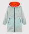 Unisex Children's Warm Reversible Windbreaker CAROTTE orange/FONTAINE blue