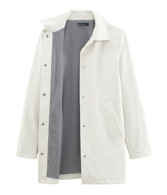 women's urban raincoat MARSHMALLOW white