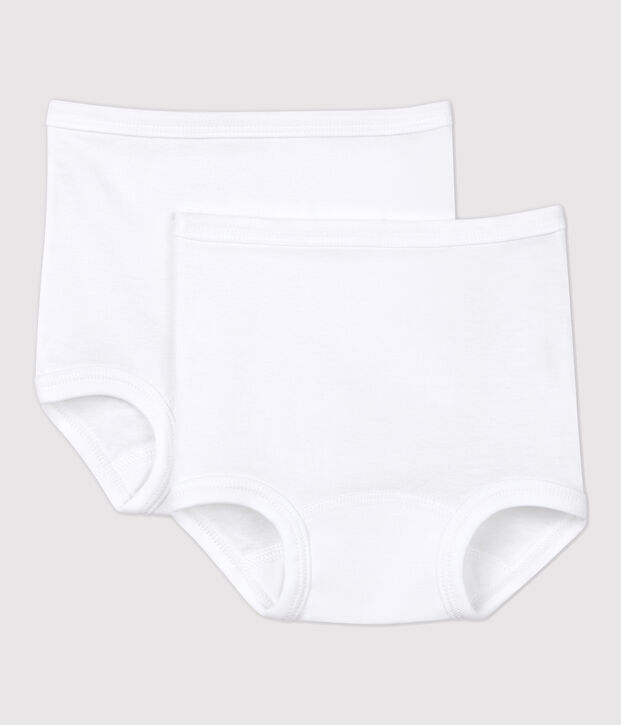 Babies' White Underwear - 2-Pack multicolor