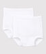 Babies' White Underwear - 2-Pack