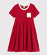 Girls' Short-Sleeved Jersey Dress