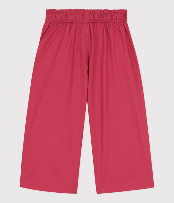 Girls' Cotton Serge Trousers PAPI pink