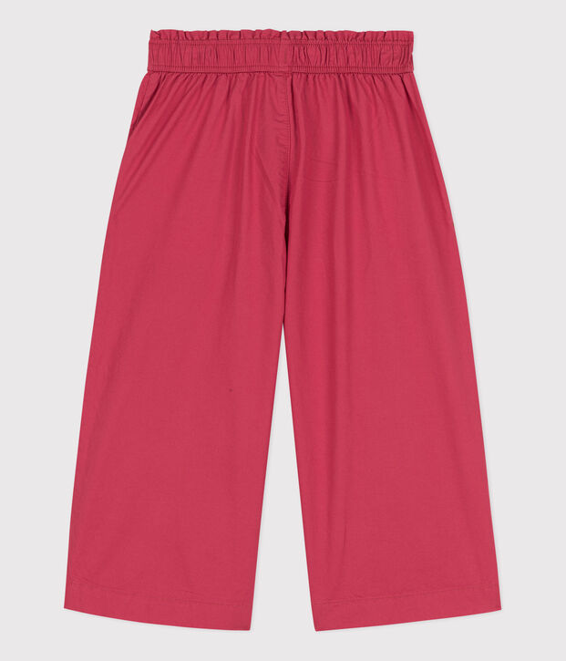 Girls' Cotton Serge Trousers pink