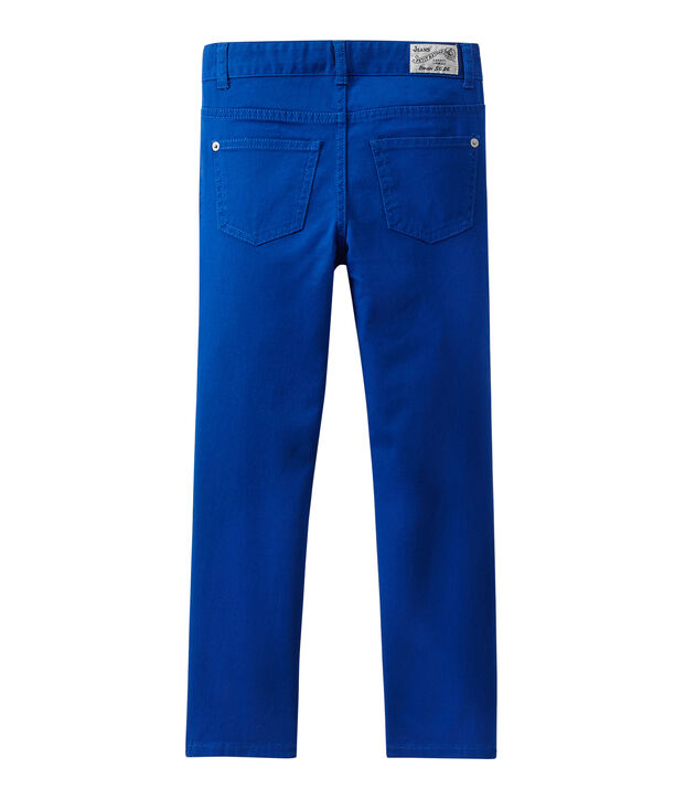 Boy coloured denim trousers blue