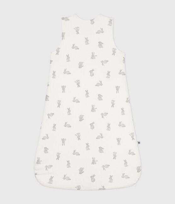 Cotton Rabbit Patterned Sleeping Bag MARSHMALLOW white/GRIS grey