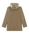 Women's glossy Raincoat NOISETTE