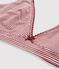 Women's Triangle Bra CARMIN red/MARSHMALLOW white