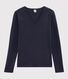 Women's Iconic V-Neck Cotton T-Shirt