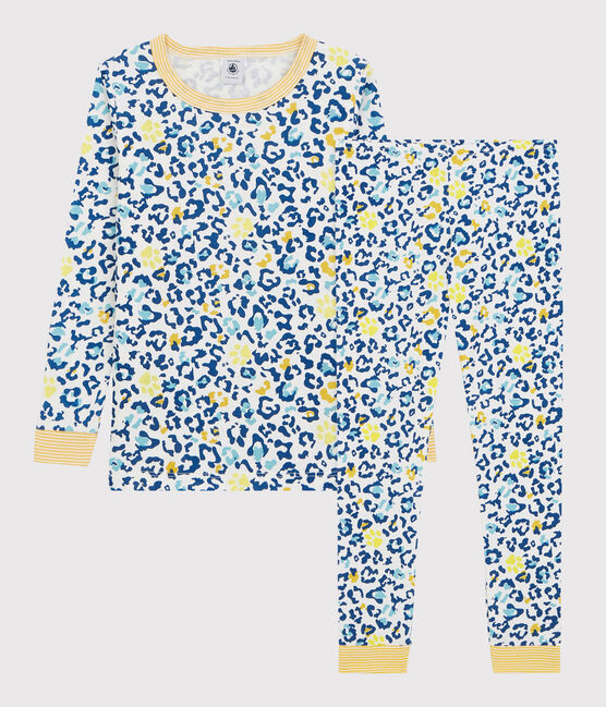 Unisex Snugfit Panther Print Pyjamas MARSHMALLOW white/MULTICO white