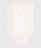 Babies' cotton changing mat MARSHMALLOW white/TERKUIT red